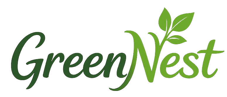 Green Nest plant store logo